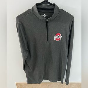 Men’s Ohio State quarter zip Size Medium
